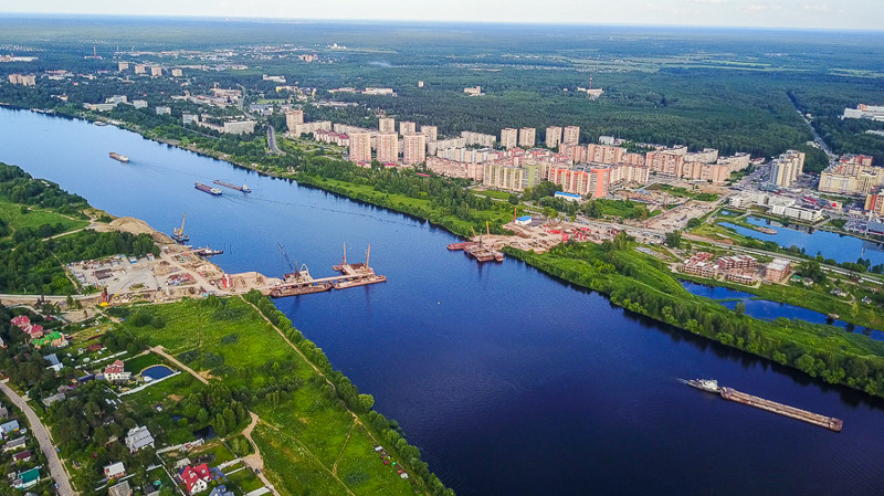 Города России. Пост номер 18. Город Дубна на севере Московской области. Фоторепортаж