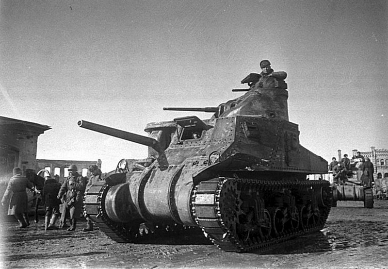 Танк M3 «Генерал Ли» в советских войсках, Вязьма