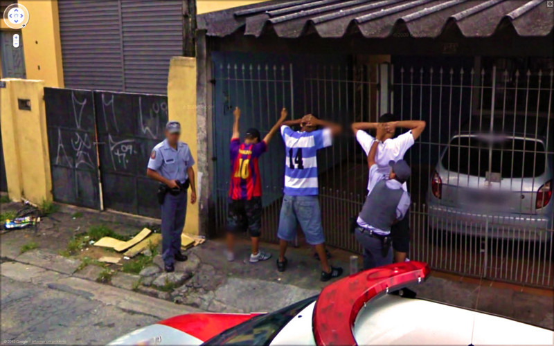 Уличные шедевры с Googlе Street View