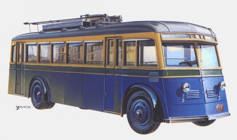 Первый троллейбус Ярославского троллейбусного завода без затей назывался ЯТБ-1. Машина выпускалась в 1936-1937 годах, всего собрали порядка 450 экземпляров.