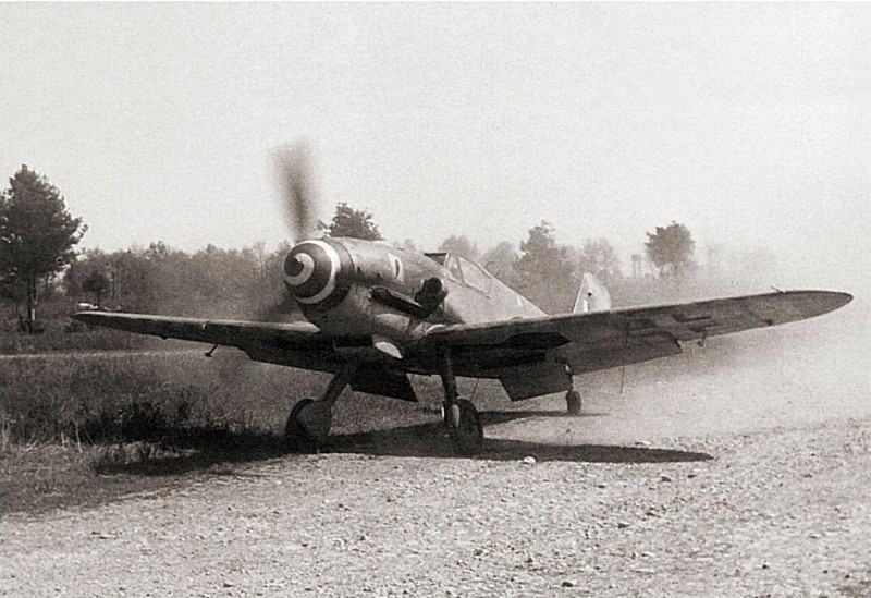 Немецкий истребитель Мессершмитт Bf.109G