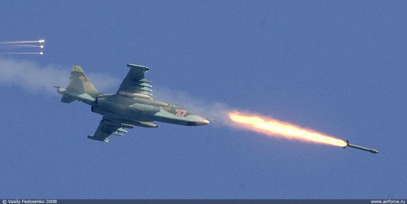 «Найти и уничтожить»: появилось видео полёта российских Су-25 в Сирии