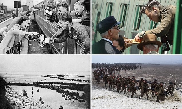 "Дюнкерк": исторические кадры эвакуации 1940 года, вдохновившие создателей фильма Дюнкерк, война, исторические фотографии, история, редкие кадры, солдаты, фильм, фото