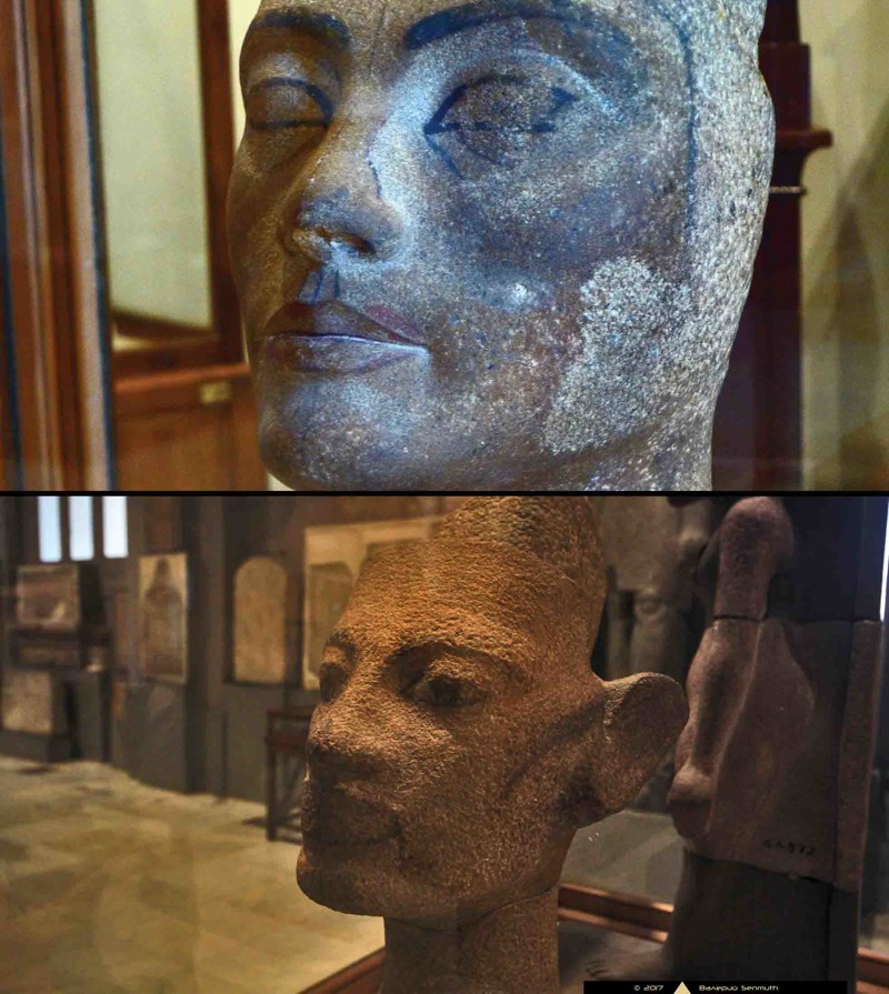 Бюсты Нефертити и её дочери