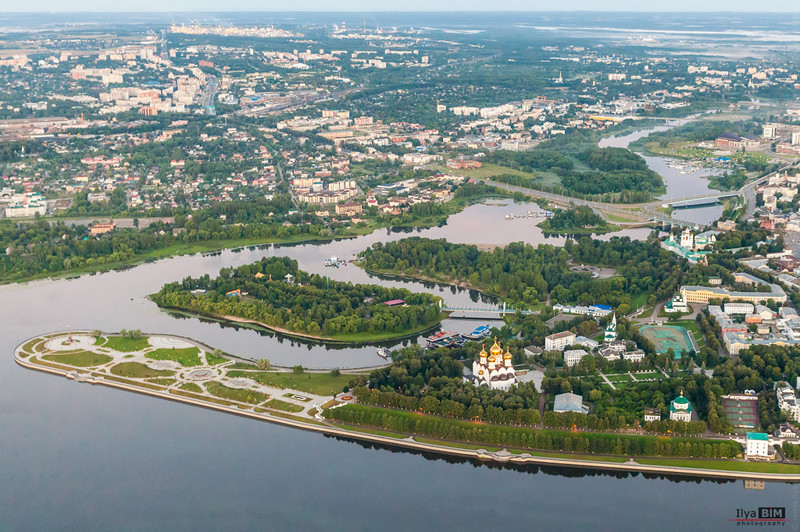 Ярославль вид сверху фото