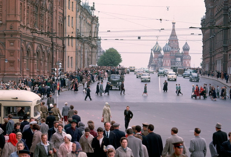 37 Москва. 1961 год, photo by Dean Conger