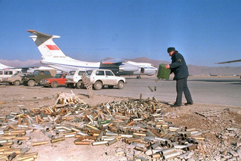 70 Аэропорт Кабула,1989 год.