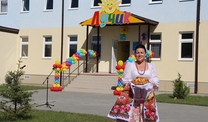 В Старотитаровской открыт новый детский сад «Лучик» 