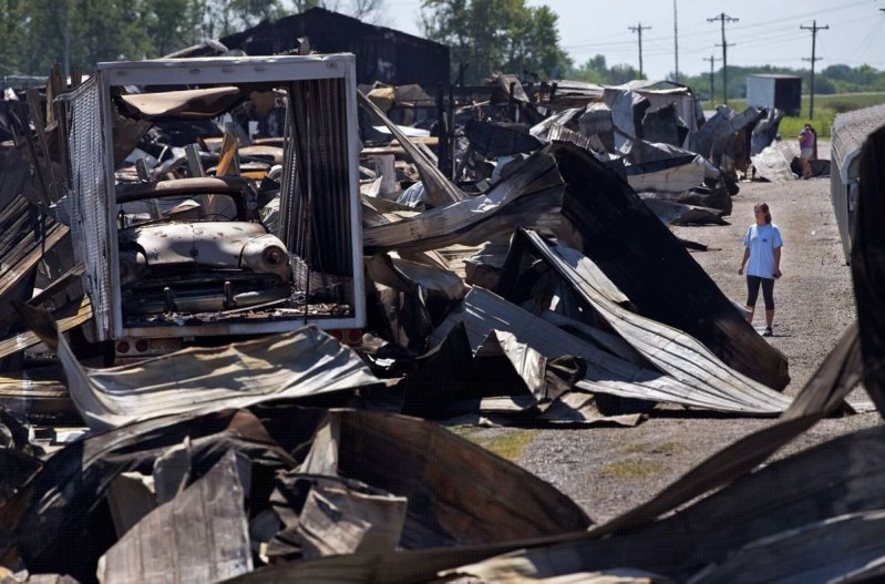 Около 150 ретро-автомобилей сгорели в США