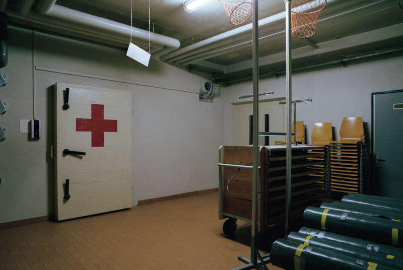  Вход в подземный госпиталь, форт Лангнау