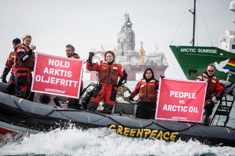 Норвежцы арестовали знакомое нам по 2013 году Гринпис судно "Arctic Sunrise", экипаж и 35 активистов