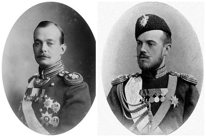 Великие князья Андрей Владимирович и Сергей Михайлович