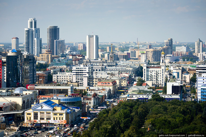 Город - Екатеринбург. Города России. Пост номер 41. Фоторепортаж