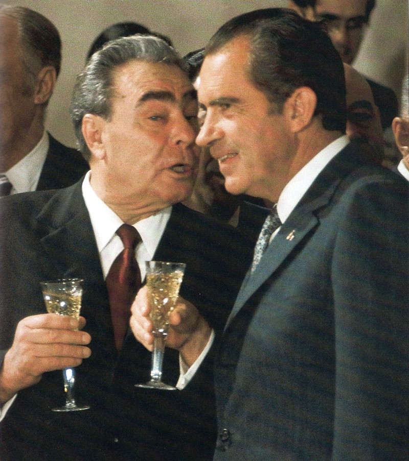 Никсон и Брежнев