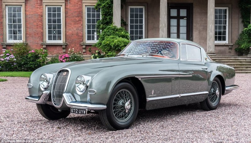 Возможно самый редкий Jaguar в мире показали на конкурсе элегантности