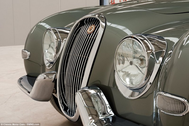 Возможно самый редкий Jaguar в мире показали на конкурсе элегантности