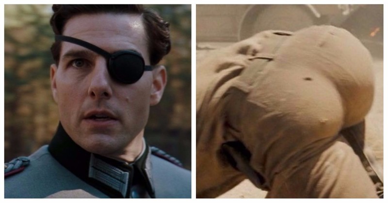 Появилась теория, что Том Круз использовал накладную задницу в фильме, и это смешно
