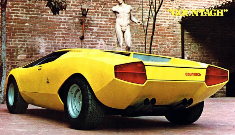 Высокое искусство - Концепт Lamborghini Countach LP500