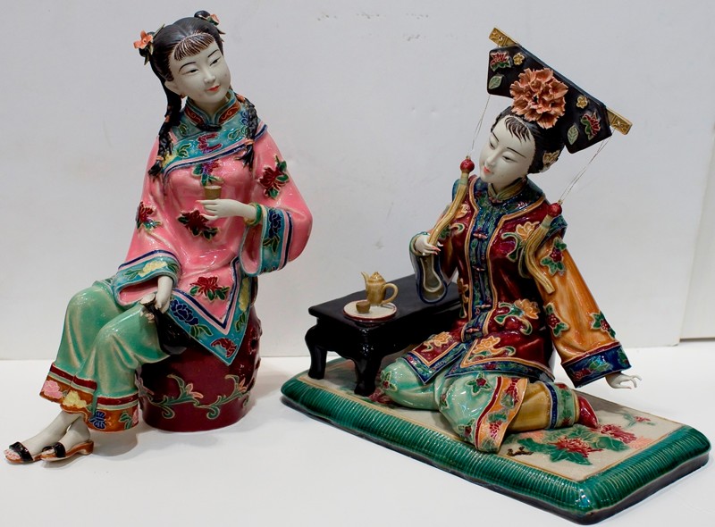Китайские куклы из фарфора