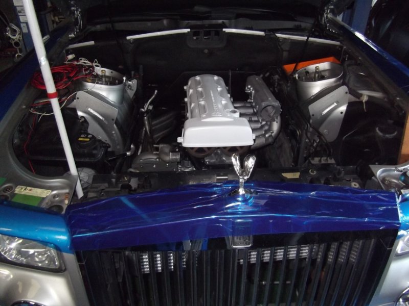 Японцы установили в Rolls-Royce Phantom двигатель 2JZ