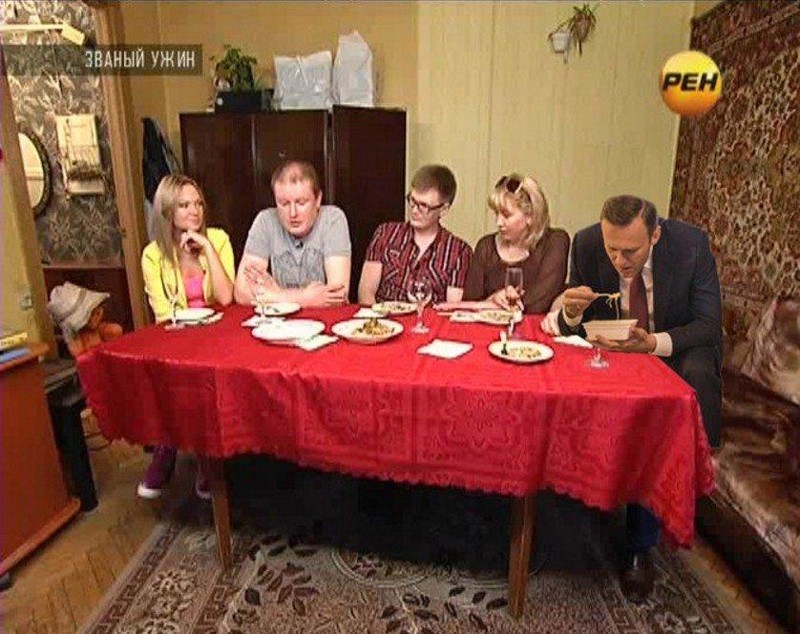 Навальный съел лапшу и стал мемом