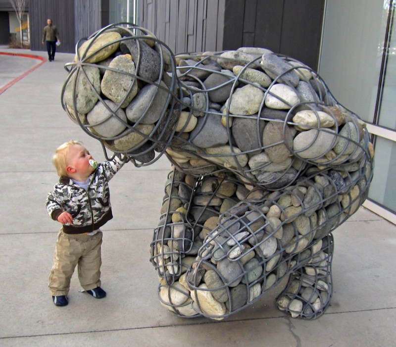 10. Скульптура из камней, Невада, США