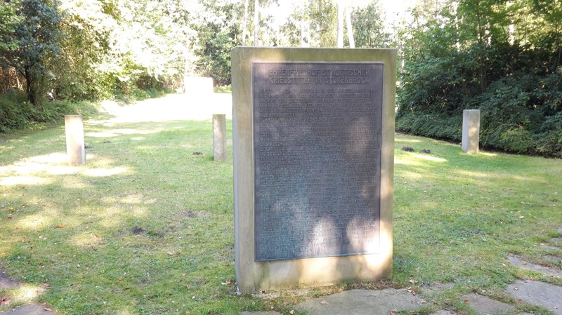 Кладбище советских военнопленных в Германии в местечке Stukenbrock-Senne