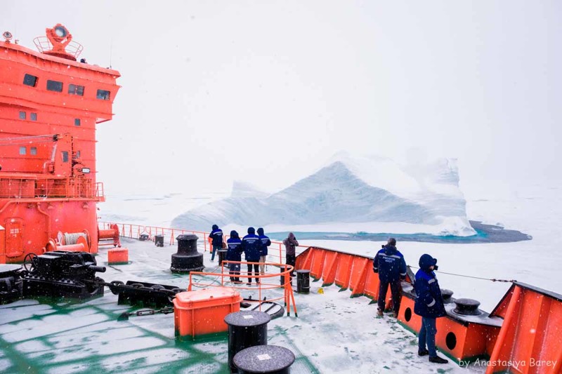 40 лет походу «Арктики». На Северный полюс