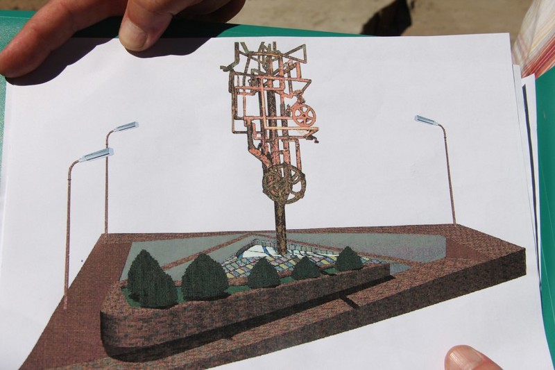 В Самаре открыли необычный фонтан «Древо жизни» высотой шесть метров