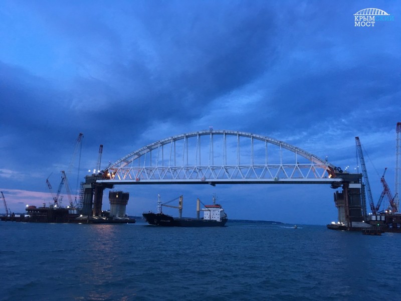 Крымский мост, немного технических пояснений к укроистерике