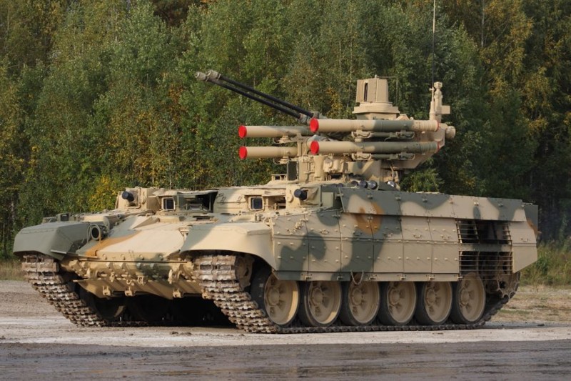 Боевую машину поддержки танков «Терминатор» испытали в Сирии