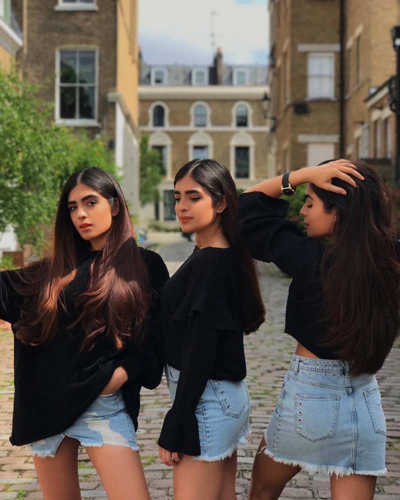 Очаровательные тройняшки из Лондона