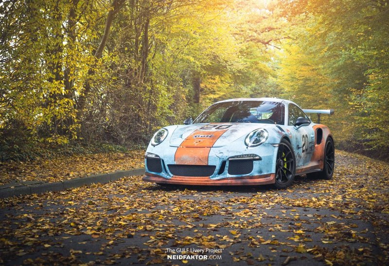 В качестве подопытного спорткара была выбрана модель 991-го поколения – Porsche 911 GT3 RS.