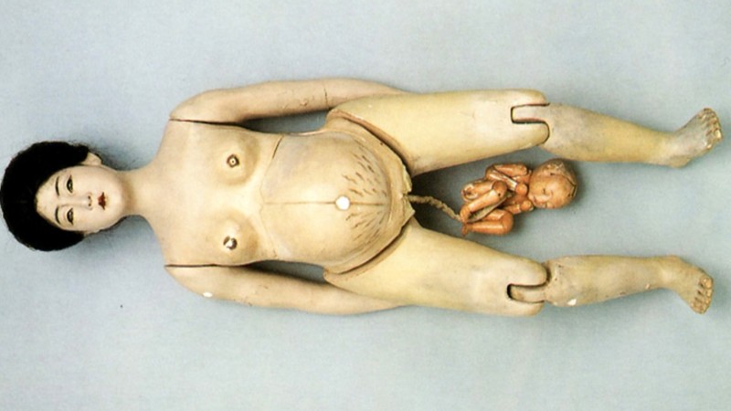 Беременная кукла