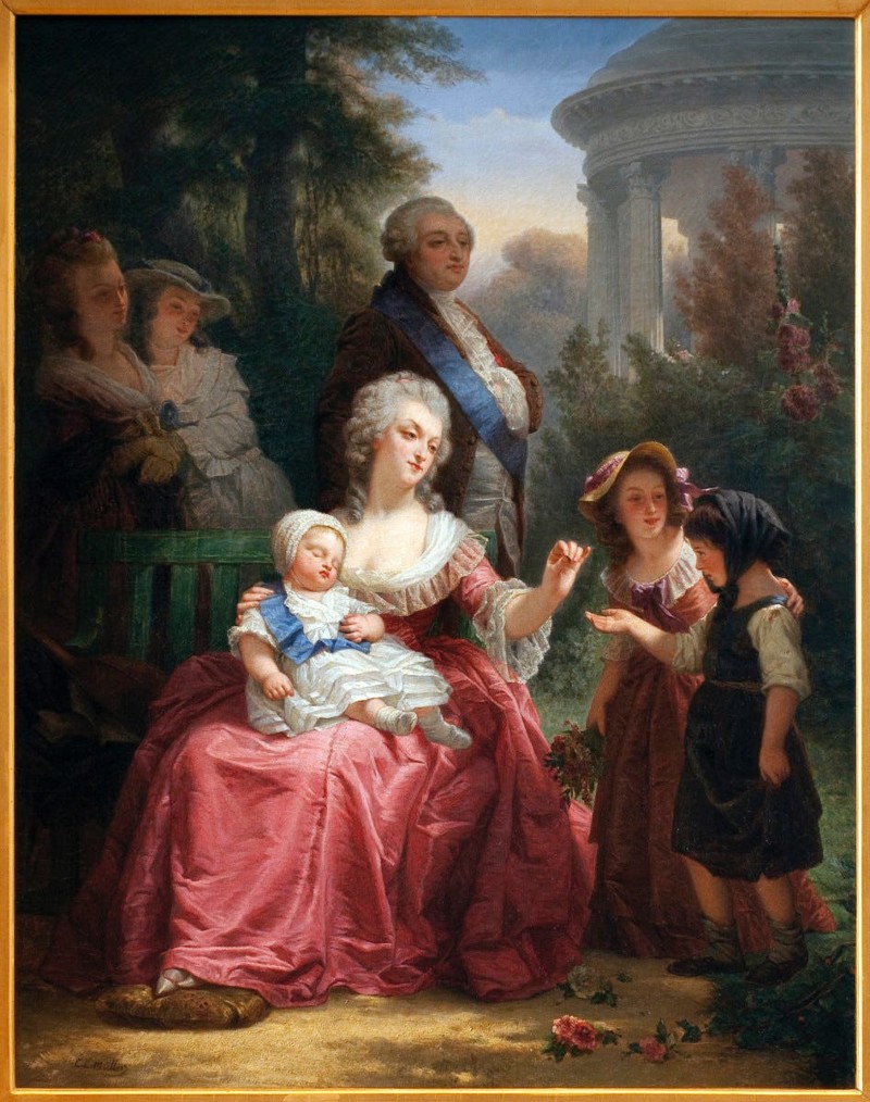 Мария Антуанетта и Людовик XVI