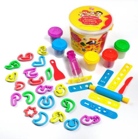 Пластилин Play-Doh с арабскими буквами