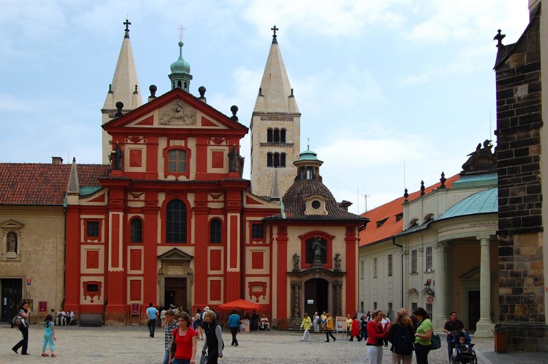 Жуткая церковь святого Георгия , Чехия