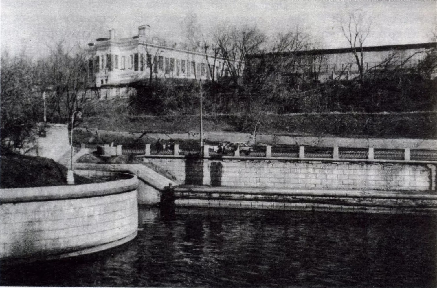 Яузский гидроузел. Фото 1940 года