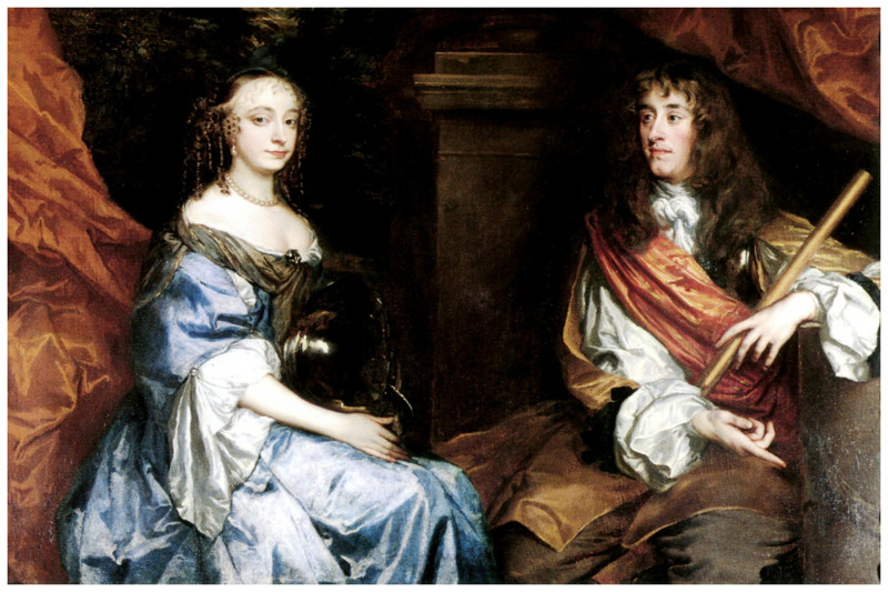 Джеймс II и Анна Хайд