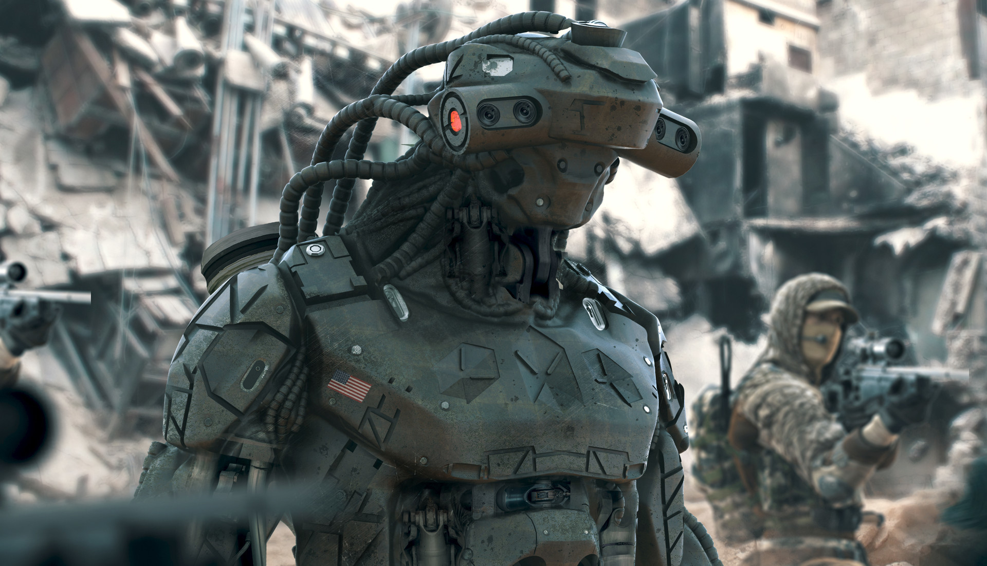 Робот солдат из фильма