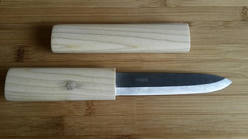 Нож Комар (К340, рукоять береста)