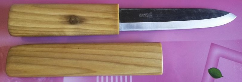 Пропитка деревянной рукояти ножа