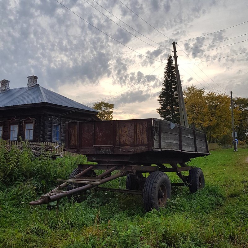  В деревне Пермского края, недалеко от родного города Кунгура 