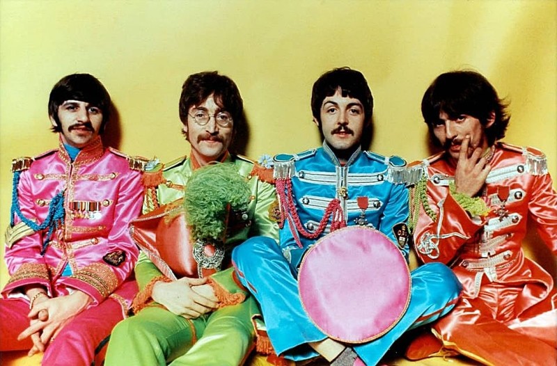 Битлз в форме Sgt Pepper, 1967