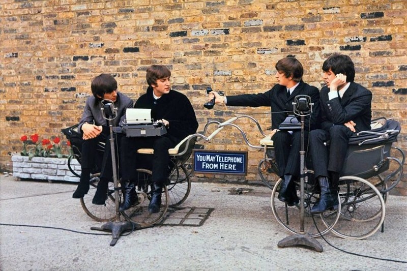 The Beatles снимает трейлер для A Hard Day's Night, 3 апреля 1964 года