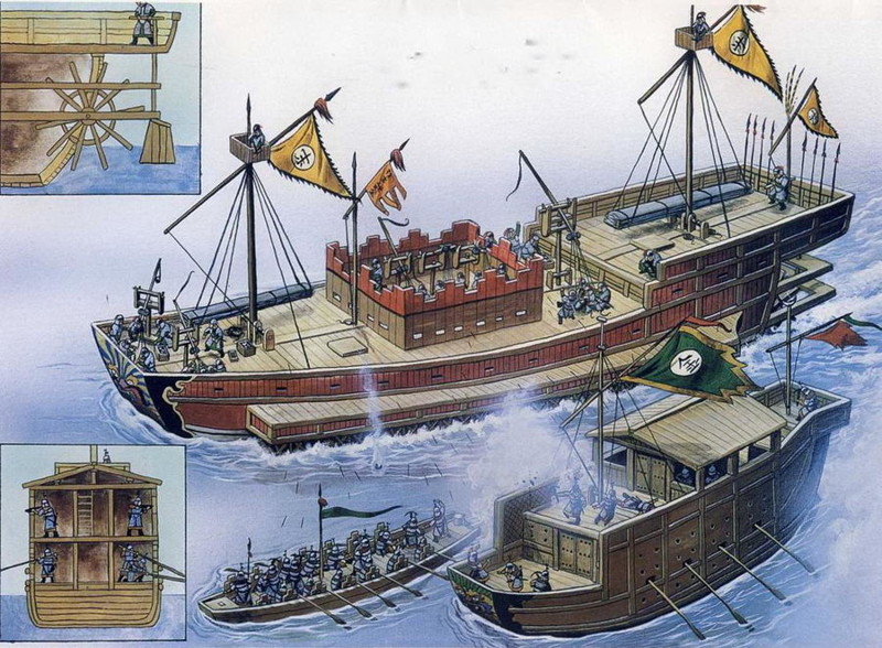 Боевой флот средневекового Китая