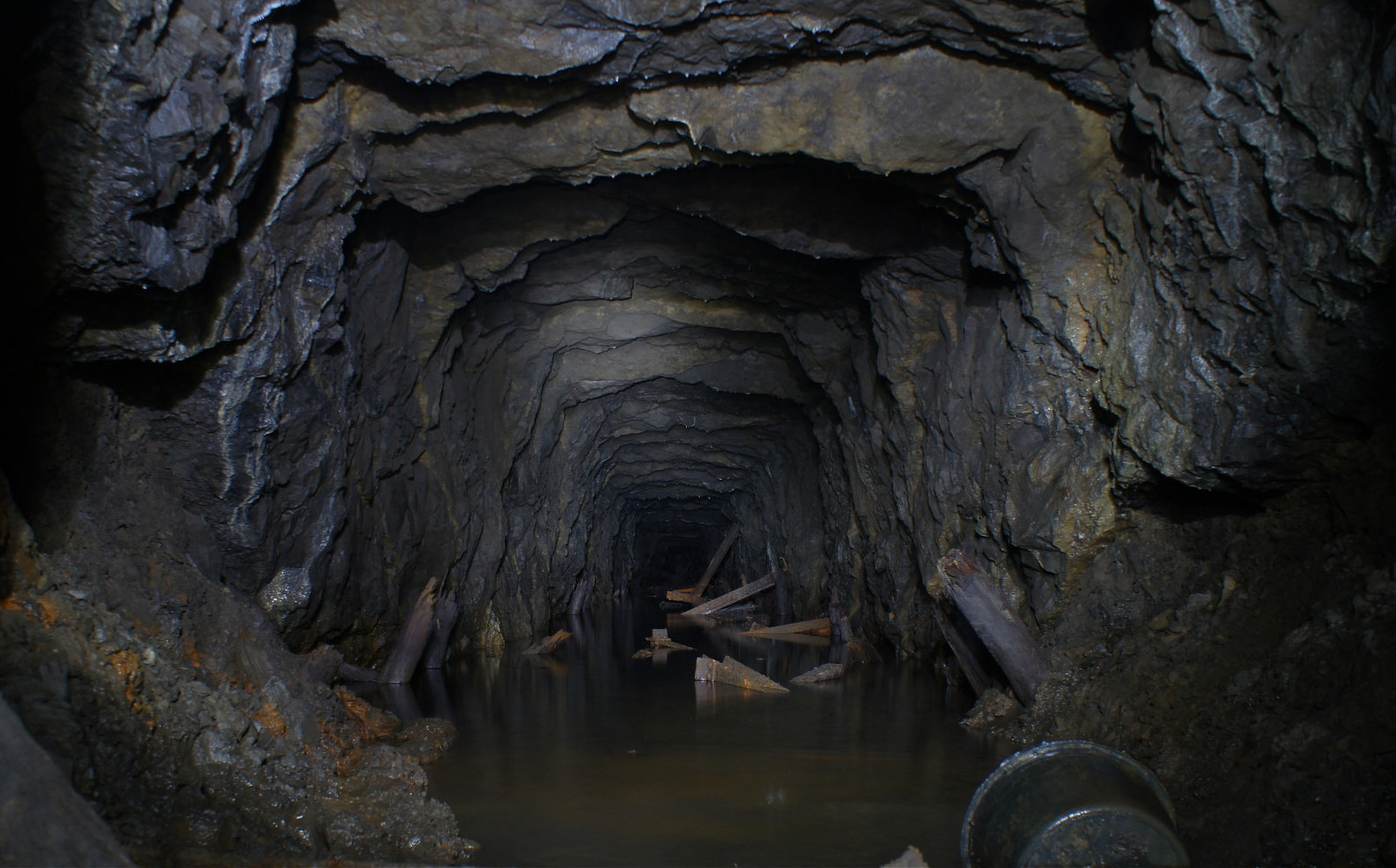 Угольная шахта изнутри