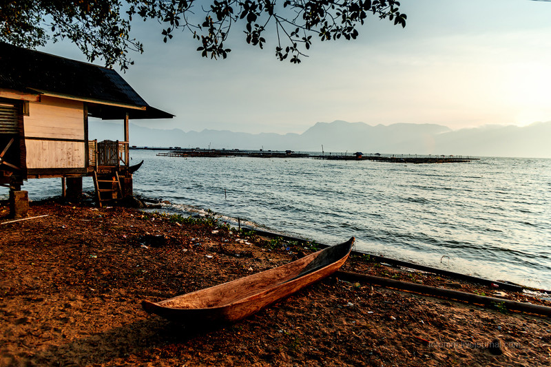 Суматра. На озере Манинджао