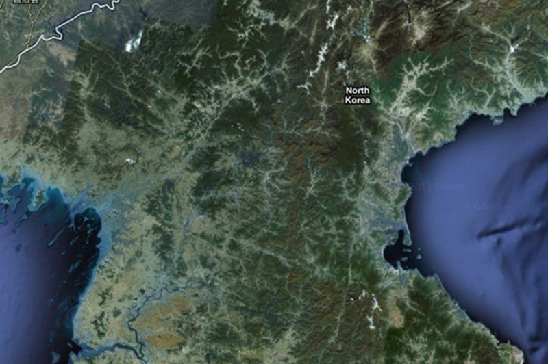 6. Северной Кореи на Google Maps просто не существует