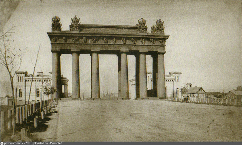 История появления Московских Триумфальных ворот